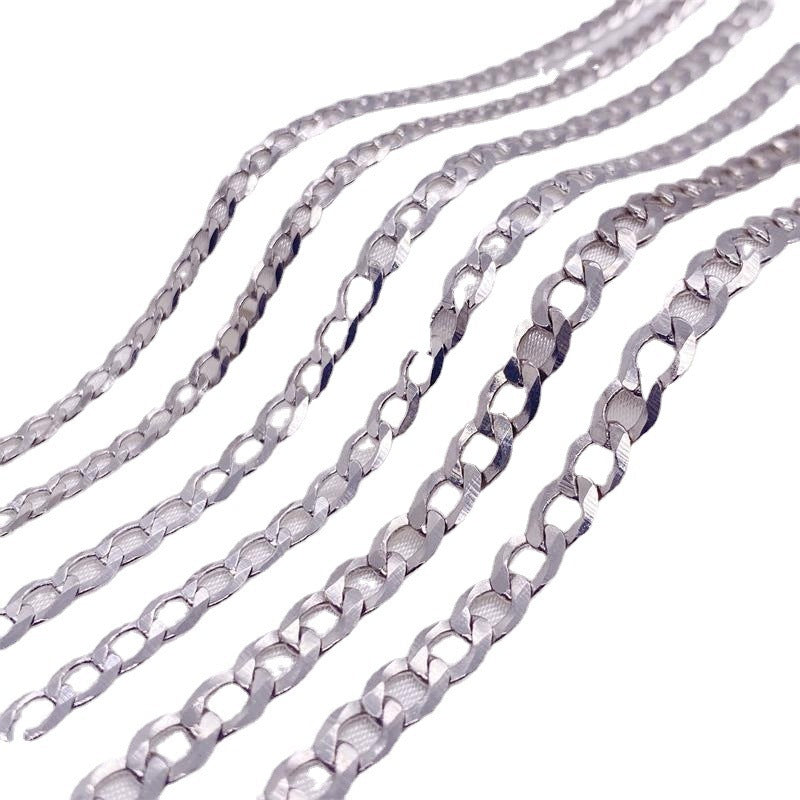 Sterling Silver Cuban Link Chain