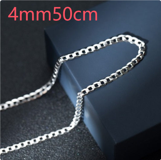 Sterling Silver Cuban Link Chain
