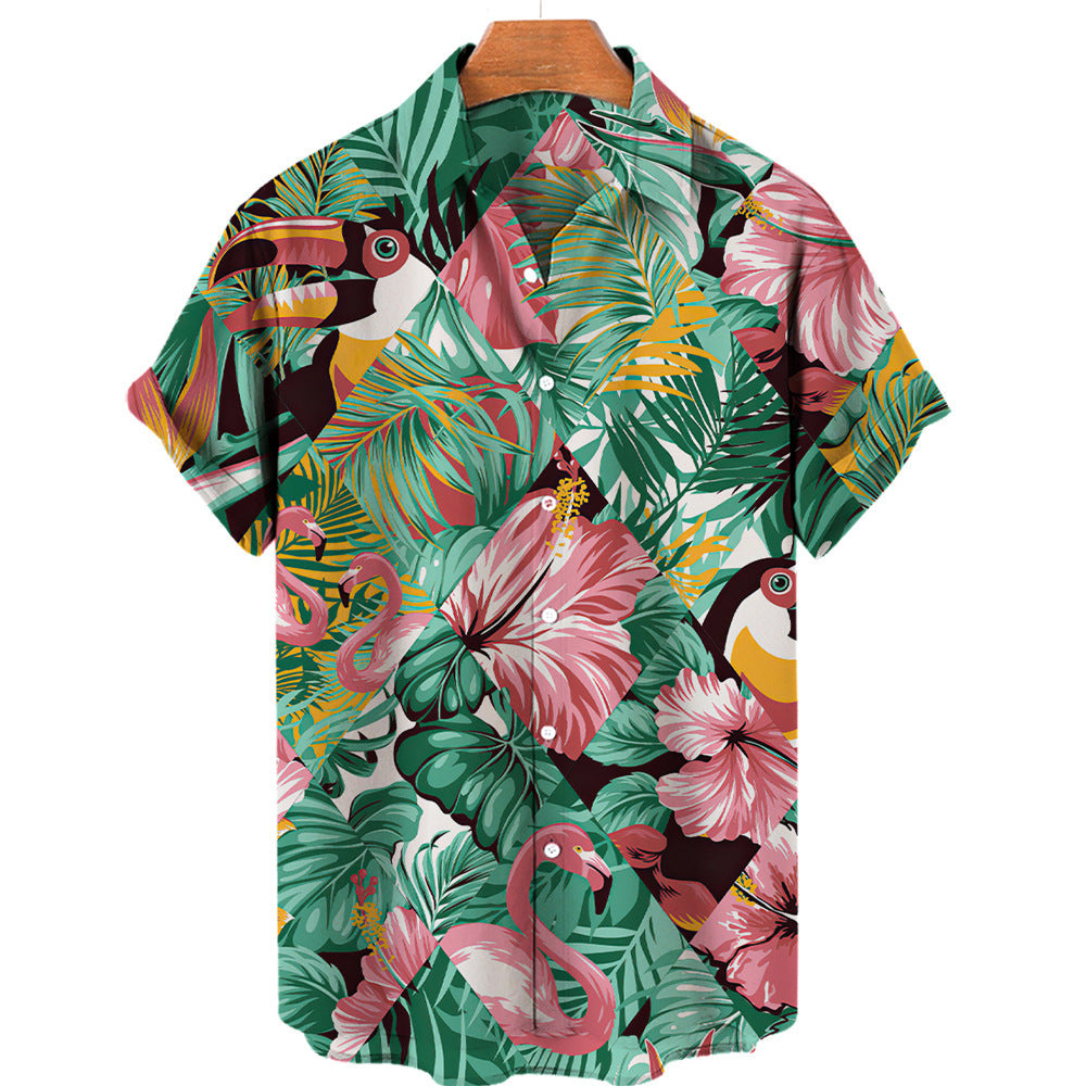 Men's Tropical Forest Hawaiian Shirt