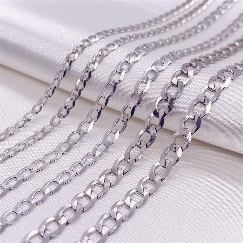Sterling Silver Cuban Link Chain