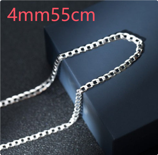 Sterling Silver Cuban Link Chain