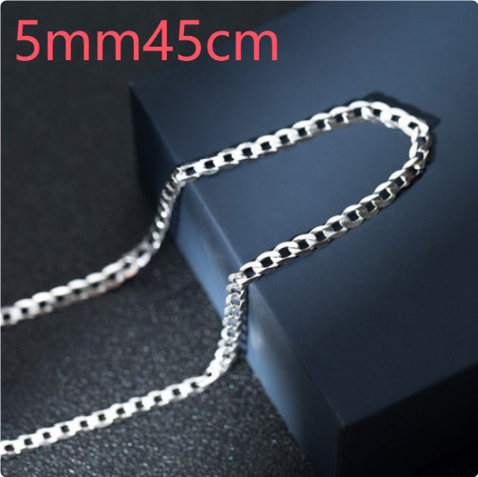 Sterling Silver Cuban Link Chain