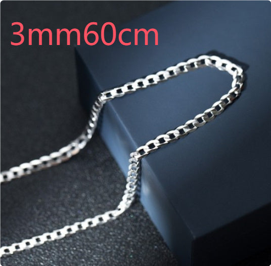 Sterling Silver Cuban Link Chain