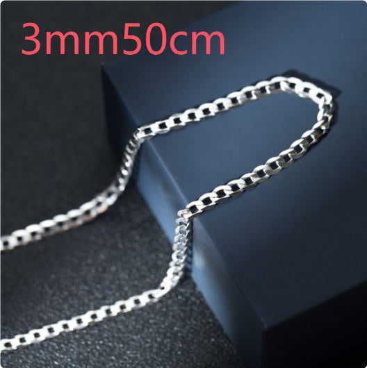 Sterling Silver Cuban Link Chain