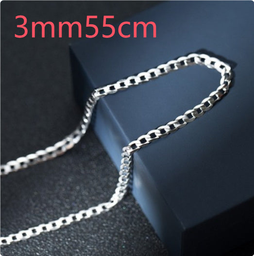 Sterling Silver Cuban Link Chain