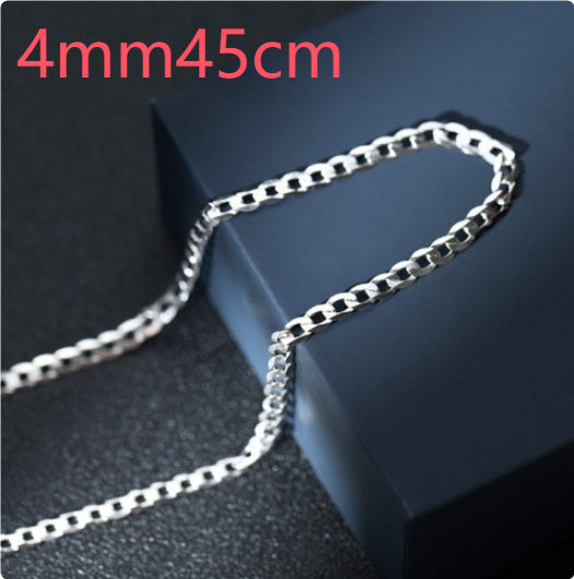 Sterling Silver Cuban Link Chain