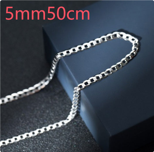 Sterling Silver Cuban Link Chain